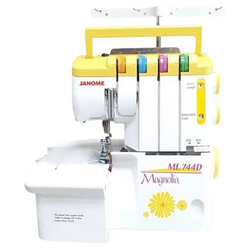 Buy Janome MyLock 744D Magnolia Overlocker Online | Mumzworld